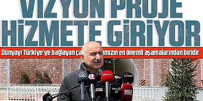 Vizyon Proje Zigana Tüneli Hizmete Giriyor