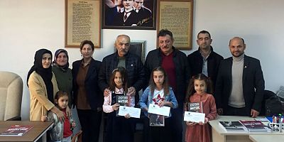  Yarışmasında Dereceye Giren Öğrencilere ödülleri Verildi
