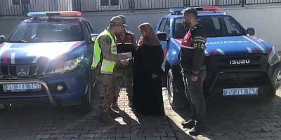 Yaşlı kadının Parasını Çalan hırsız Jandarma’dan kaçamadı