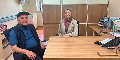 Yazı Tahtasıyla Geldiği Hastaneden Konuşarak Çıktı