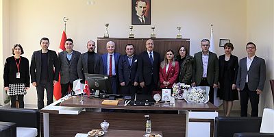 Yeni Atanan Dekanlara Hayırlı olsun ziyareti