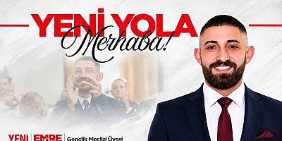 Yeni Parti Gençlik Meclisi’ne giren Gümüşhaneli Emre Er: 
