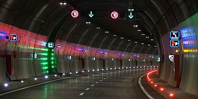Yeni Zigana Tüneli’nden 4 ayda 600 binin üzerinde araç geçti