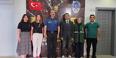 Yeşilay’dan Emniyet Müdürü Karasakal’a Teşekkür Ziyareti