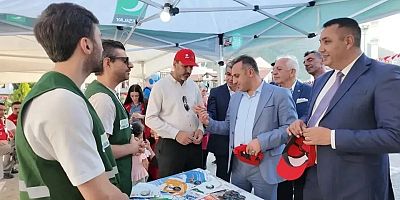 Yeşilay Gümüşhane Şubesi Kuşburnu-Pestil Şenliğinde Stant Açtı