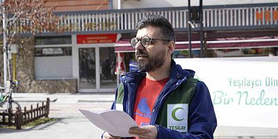 Yeşilay’ın 104’üncü yılı için basın açıklaması yapıldı