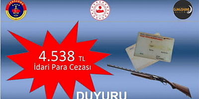 Yivsiz tüfeği olanlar dikkat! 31 Aralık son tarih