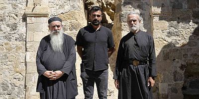 Yunan keşişlerden Gümüşhane’deki Hutura Kilisesi’ne ziyaret