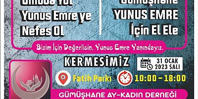 Yunus Emre bebek için kermes yapılacak