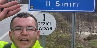 Yürüyerek Umreye gitme kararı aldı. Gümüşhane’de İlgiyle Karşılandı