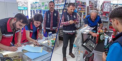 ZABITA EKİPLERİ ZİNCİR MARKETLERE DENETİM DEVAM EDİYOR