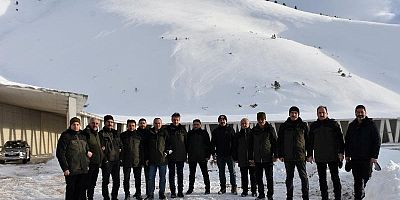 Zigana Çığ Tüneli Çalışmaları Yerinde İncelendi.