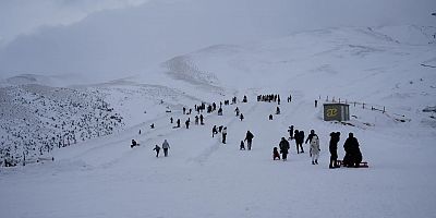 Zigana Dağı sömestir tatili boyunca 80 bin ziyaretçiyi ağırladı