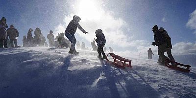 Zigana Gümüşkayak’ta hafta sonu yoğunluğu yaşandı