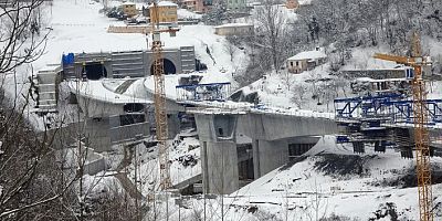 Zigana Tünelinde Çalışmalar Tüm Hızıyla Devam Ediyor