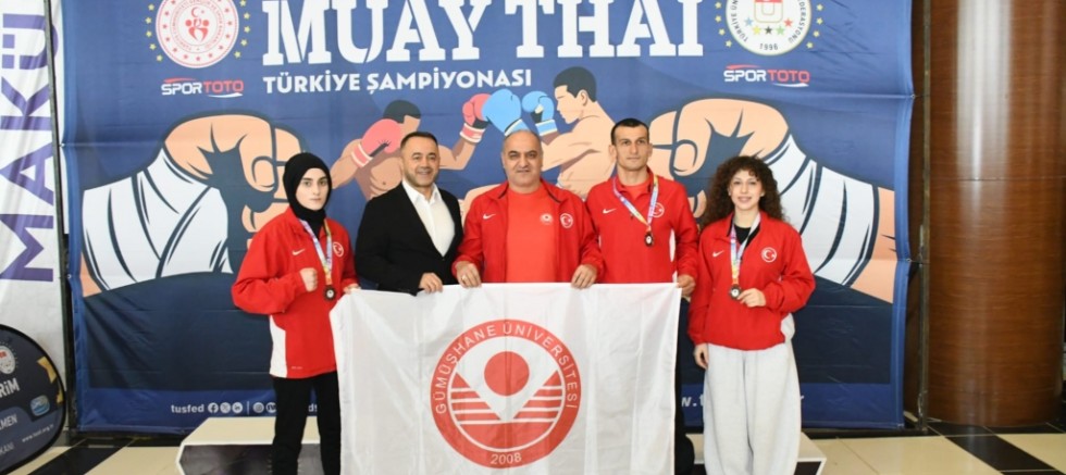 Ünilig Muaythai Türkiye Şampiyonası’nda GÜ’den Çifte Gurur