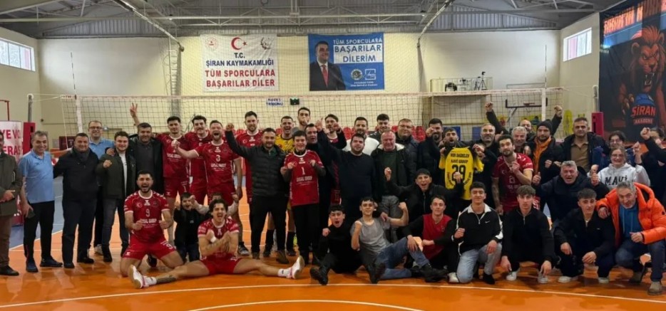Ünsal Group Şiran Akademi Spor, Ziraat Bankkart’ı Nefes Kesen Maçta 3-2 Mağlup Etti
